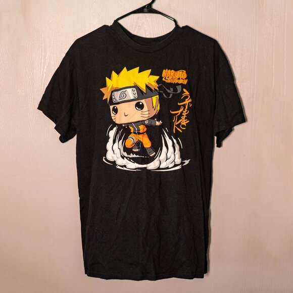 Funko Other - CLEARANCE Funko Pop! Naruto Shippuden Graphic Tee – Black Anime T-Shirt - Large